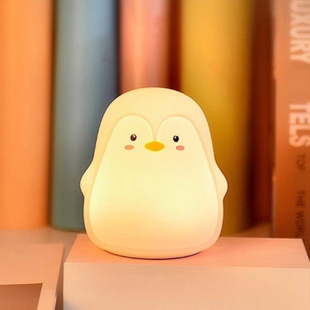 Silicone Penguin Lamp