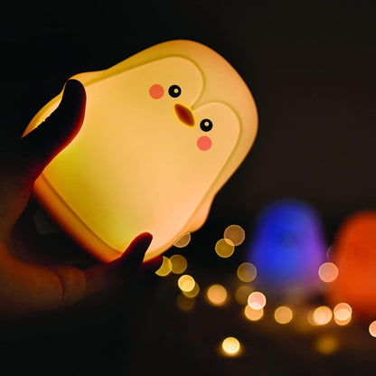 Silicone Penguin Lamp