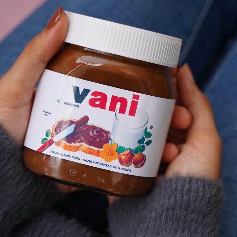 Personalized Nutella Jar