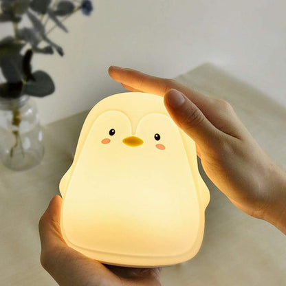 Silicone Penguin Lamp