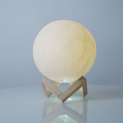 3D 7 Color Changing Moon Night Lamp