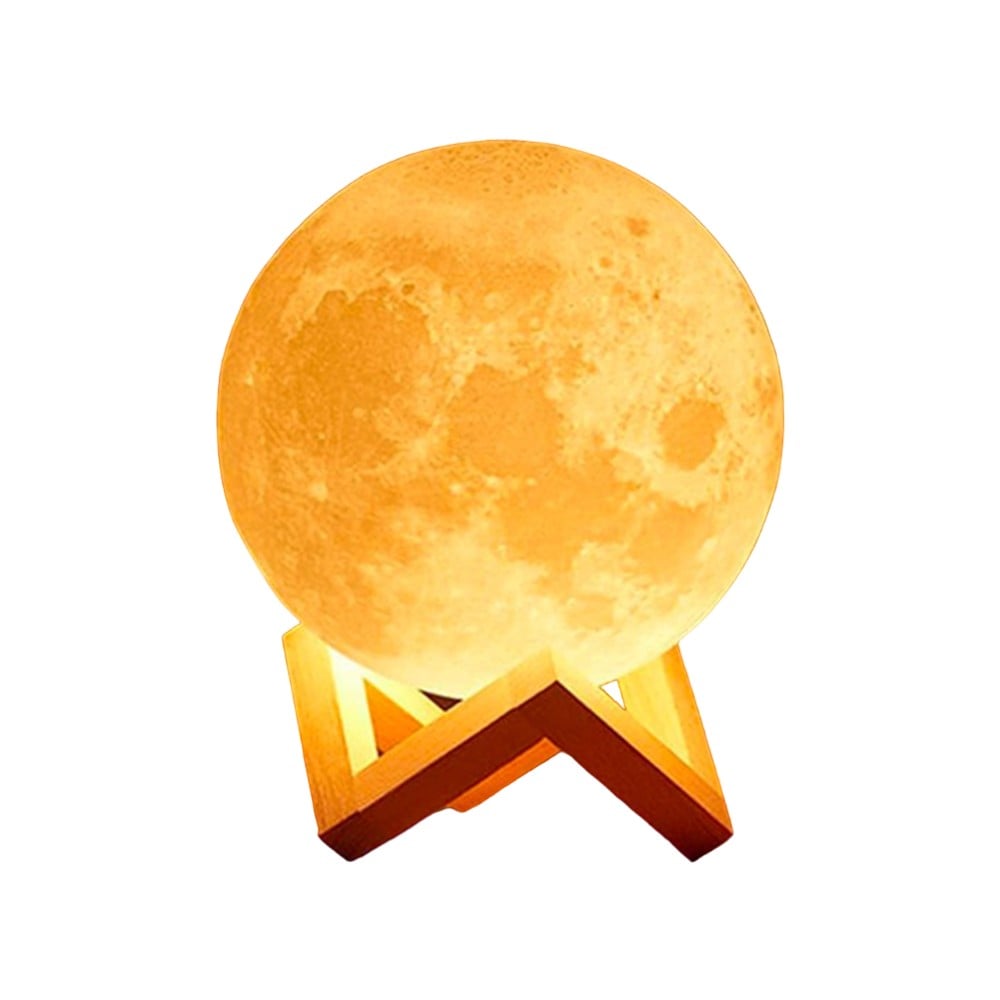 3D 7 Color Changing Moon Night Lamp